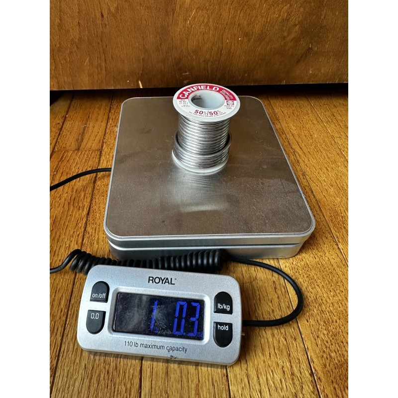 Canfield 50/50 Solder For Stained Glass 1lb