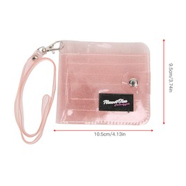 Passport Holder Neck Pouch Travel Neck Wallet with Neck Strap to Keep Your Passport Document and Credit Card Safe(Orange)