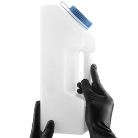 Tilcare Portable Urinals for Men Spill Proof Nighttime Glow in The Dark Lid- 3000 ml/101 Oz, Pee Bottles for Men, Urine Bottle for Men, Male Urinal Spill Proof, Pee Cup, Mens Urinal Bottle, Pee Jug