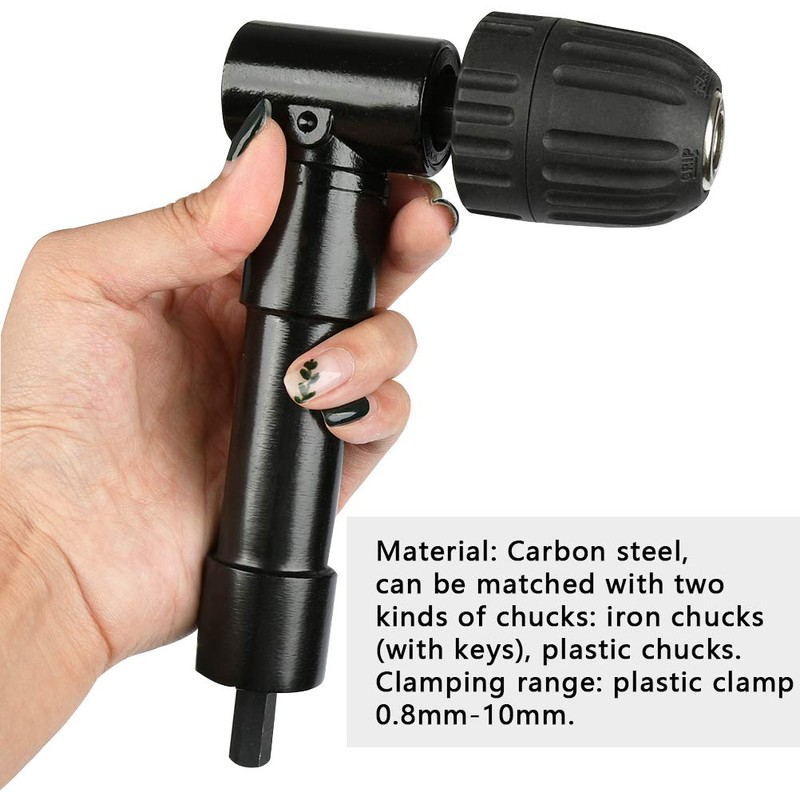 TIMESETL 0.8-10mm Right Angle Bend Extension 90 Degree Professional Cordless