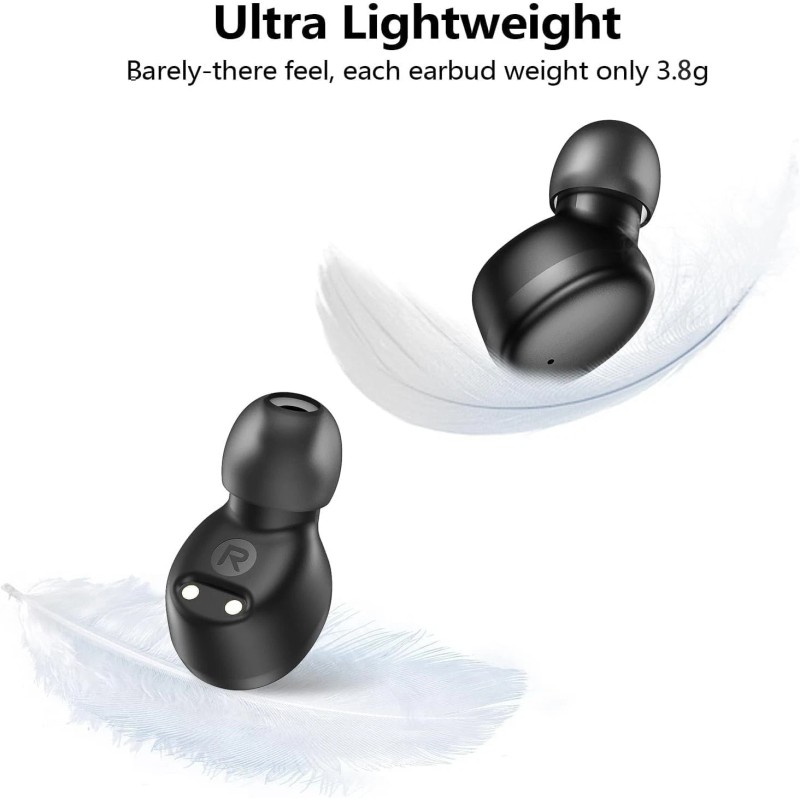 kurdene Wireless Earbuds Bluetooth 5.3 in Ear Buds Light Weight