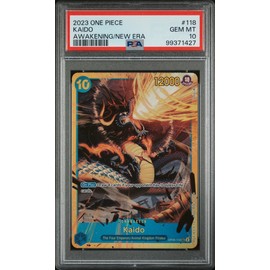 2023 One Piece Kaido OP05 Awakening of The New Era Alternate Art Psa 10 Gem Mint