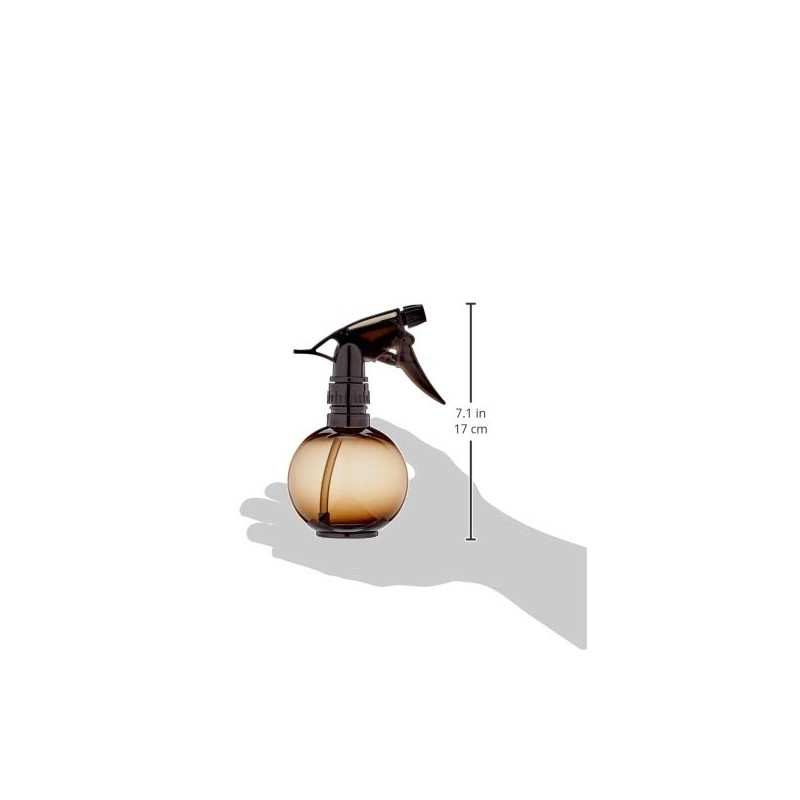 Efalock Professional Wasserspr√ºhflasche Kugel, Braun, 350 ml