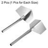 uxcell Inside and Corner Trowels 2.7 Inch Stainless Steel Drywall