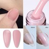 French Manicure Kit Pink White Gel Nail Polish Set for