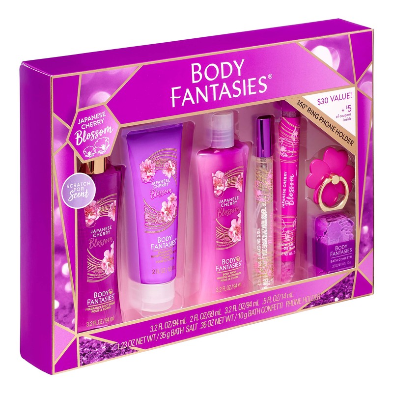 Body Fantasies Regimen Gift Set - Japanese Cherry Blossom