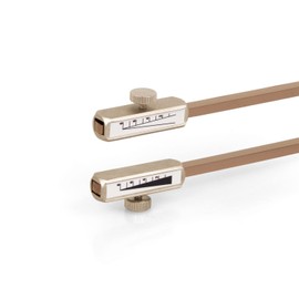 Rydel Seiffer Tuning Fork with Base c128/C64 | Colour Deluxe | Stainless Steel (Bronze)