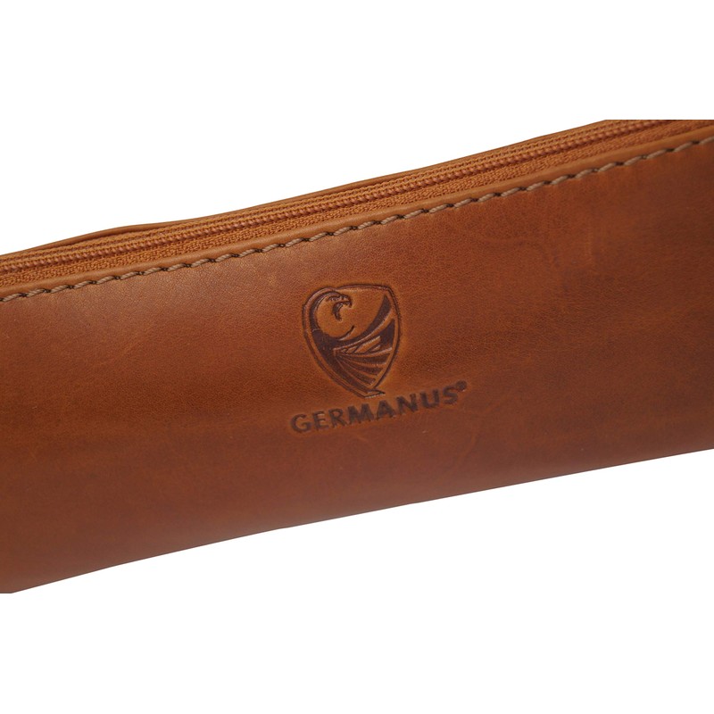 GERMANUS Colonia Leather Pencil Case (Brown)
