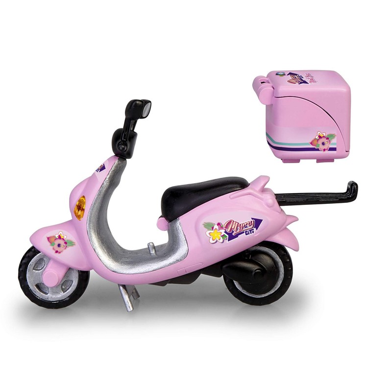 Mymy City 700016234 Mini Doll with Bike, Beige