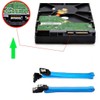 SATA 3 Cable, Serial Cable, Set of 4 (Straight +