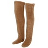 Thicken Long Socks Polyester Women Winter Warm Soft Stockings Warmer