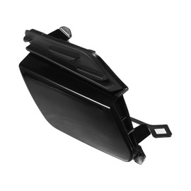 QUARKZMAN Front Car Bumper Tow Hook Cover Towing Eye Cap Black