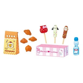 Rement Sanrio Characters Wasshoi Kawaii Festival Re-Ment Miniature Doll Furniture - Festival Food