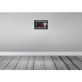 vianmo Blechschild 30x20cm Krisensichere Jobs Nachtarbeiter Deko Geschenk Metall Schild