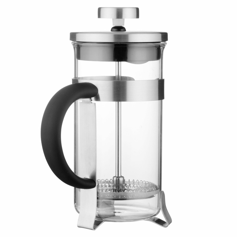 Berghoff 1106810 0.35 Litre Stainless Steel Studio Coffee/Tea Plunger, Clear