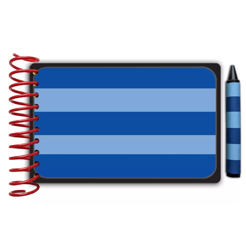 Handy Dandy Blue Stripes MAPBOOK