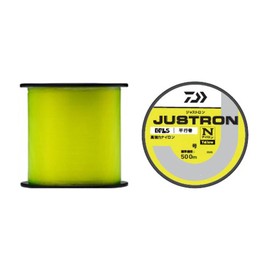 DAIWA Justron Bobbin/Nylon Line, Main Line, Yellow, No. 3, 546.8 yd (500 m)