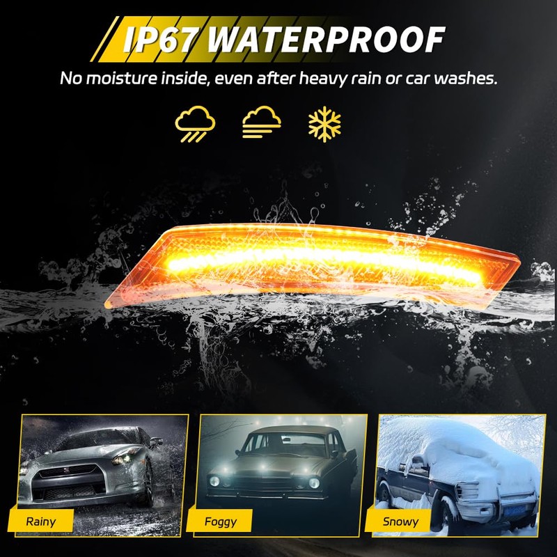 VYNTRAL Front Side Marker Light Compatible with Nissan 2022-up Gen3