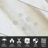 AULIGET 4-Piece Calacatta Gold Marble Look Peel and Stick Backsplash