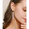KristLand Earrings for Women 925 Sterling Silver Stud Earrings Gold-Plated