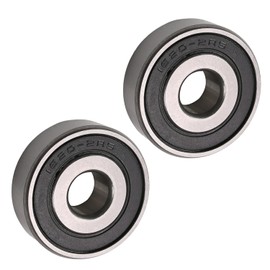 Bettomshin 2Pcs 1620-2RS Deep Groove Ball Bearing, 11.11 x 34.93 x 11.11mm(Inner Dia 11.11mm Outer Dia 34.93mm Thickness 11.11mm) Double Sealed GCr15 P0 Deep Groove Rolling Bearings