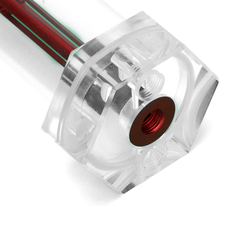 Water Cooling Tank Symphony RGB Lighting Effect Transparent Hex Computer