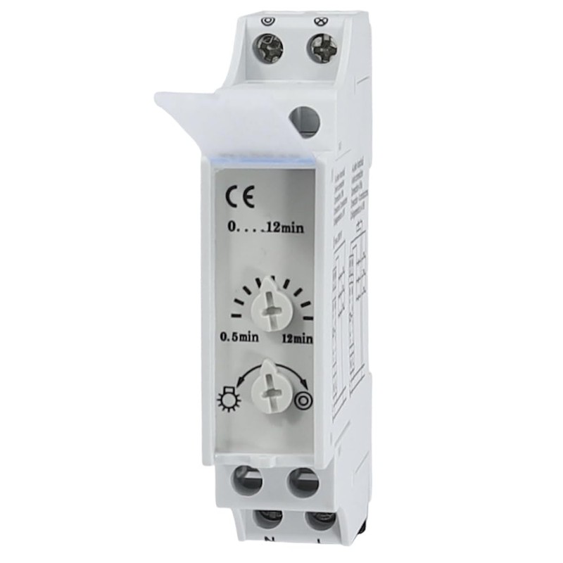 Wittko Product Staircase Lighting Timer, 0.5 to 12 Minutes, 230