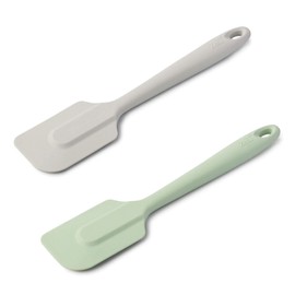 Zeal Coastal Ergonomic Silicon Spatula - 10 inch - Random Color, Set of 2