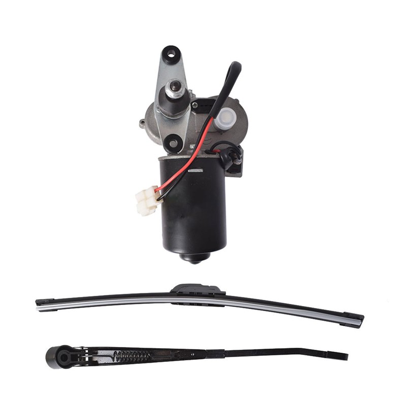 Thomletha 12V Electric Windshield Wiper Motor Kit Replacement for Polaris