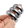 Aluminum Non-Welded Dot Rings, Metal Rings, Men's Exercise Workout Accessory