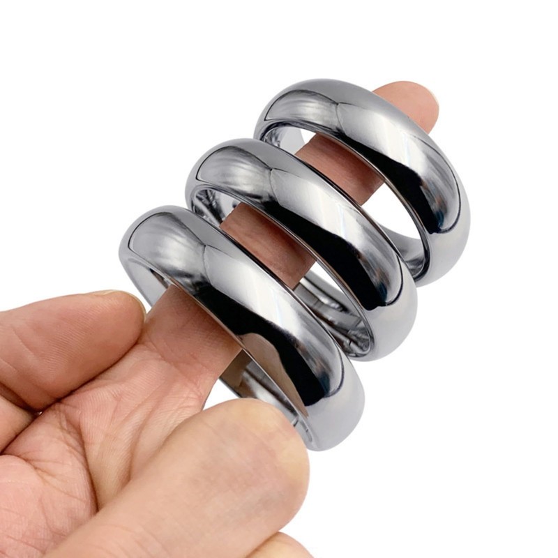 Aluminum Non-Welded Dot Rings, Metal Rings, Men's Exercise Workout Accessory