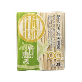 Yanagi Products P-437 Split Chopsticks, Bamboo Tips, 8.3 inches (21 cm), 100 Pairs, Commercial Use, Large Capacity