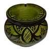 Ceramic Ashtrays Hand Made Moroccan smokeless Ceramic Medium Vivid Colors