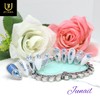 Lace Emerald Handmade Nail Tips✨ - Long Round Square /