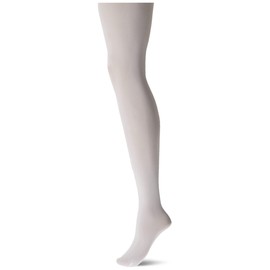 Danskin womens Ultrasoft Microfiber Footed Tight, White, C