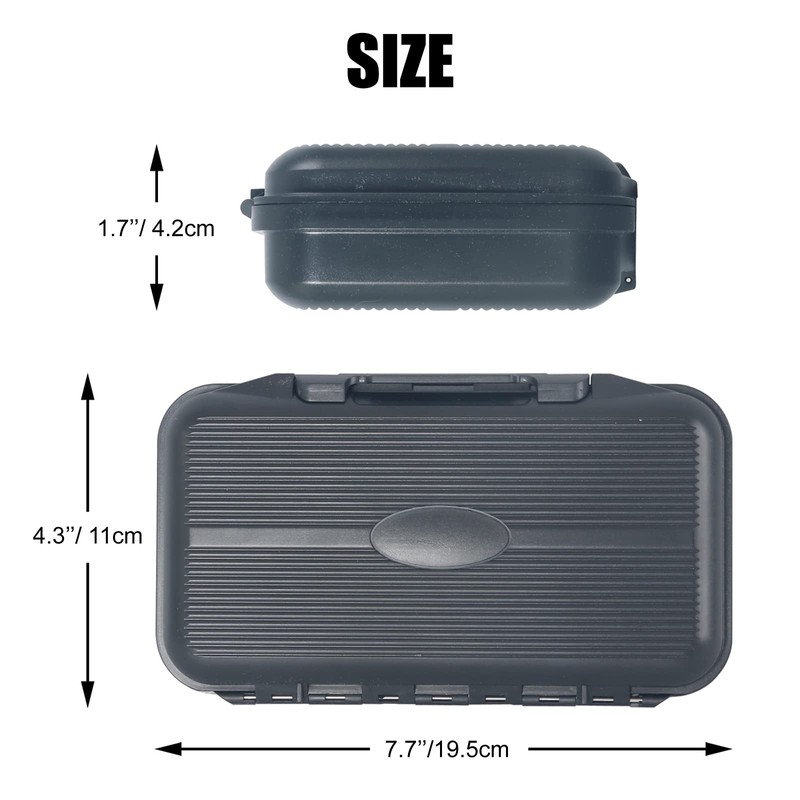 Maxcatch Streamer Fly Fishing Box Double Sided Waterproof Jig Box