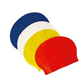 Tremblay Yellow Latex Swimming Cap