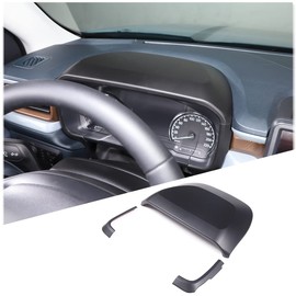 Dashboard Panel Dial Trim Cover Frame for Ford Maverick 2022-2024 Car Interior Accessories Decoration Panel Moulding Trims (Matte Black)