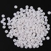 50Pcs White Mini Round Tiny Buttons Sewing Doll Clothes Making