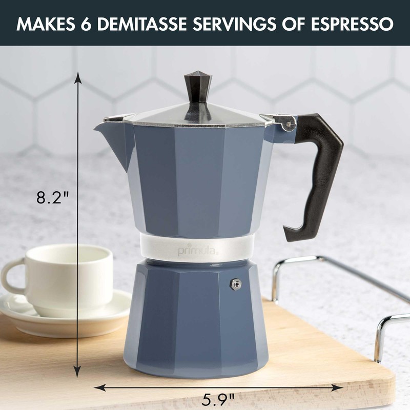 Primula Classic Stovetop Espresso and Coffee Maker, Moka Pot for