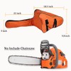 Shine123 Chainsaw Bag Carrying Case Fits 18" Saw - 600D