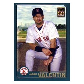 2001 Topps Baseball Card #695 John Valentin