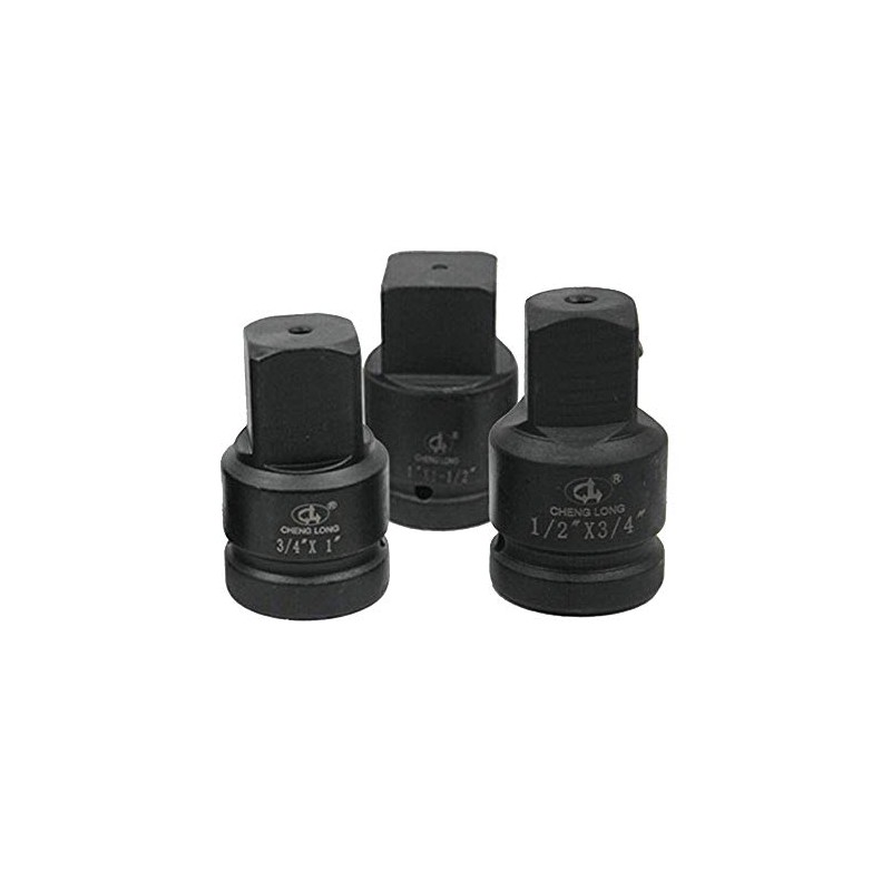 1" Turn 3/4" Impact Socket Adapter Reducer Ratchet Pneumatic Sleeve