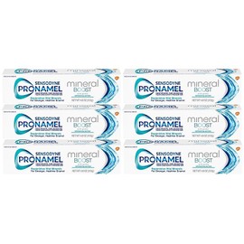 Sensodyne Pronamel Mineral Boost Whitening Action Toothpaste 4 oz, Pack of 6