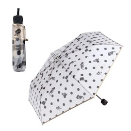 Wpc. PT-OM006-002 Squishy Paw Pad Handle, Vinyl Umbrella, Okimasa Yuki x Wpc, Paw Pad Plastic Umbrella Nyan, Dot, Mini Off, Folding Umbrella, Rain Umbrella, Commuting to Work or School, Fashionable