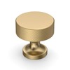 Coinkoly 10 Pack Champagne Bronze Knurled Cabinet Knobs Kitchen Champagne