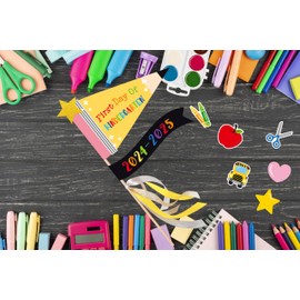 First Day of Kindergarten Pennant Flag for Kids,Kindergarten Back to School Photo Prop,Kindergarten Back to School Decorations,Kindergarten Back to School Supplies,Kindergarten Back to School Flags