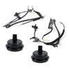 MOCA 4Pcs Front Rear Left Right ABS Wheel Speed Sensors