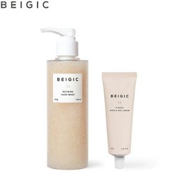 BEIGIC Essential Hand Duo Set 2items, Hand Wash#$%Hand Cream:Refining Hand Wash-Bergamot & Sage