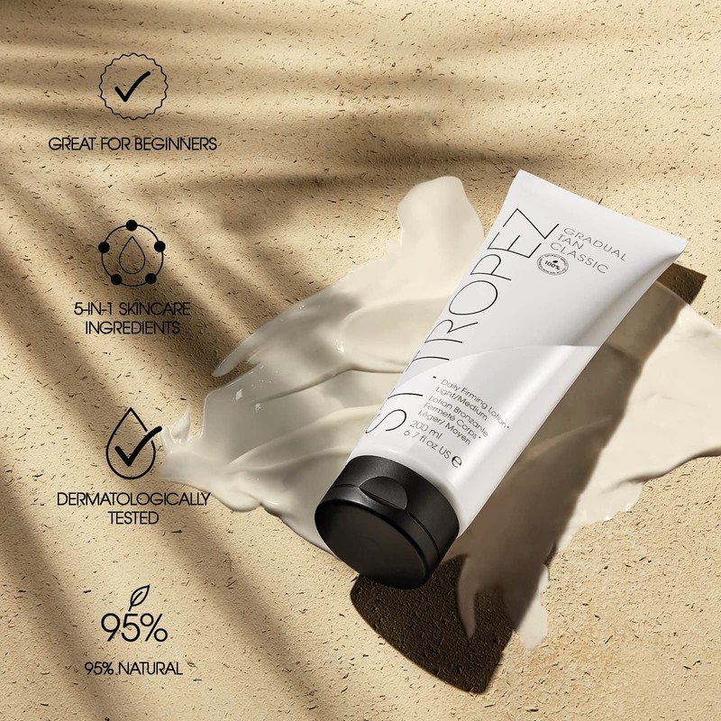 St.Tropez St.Tropez Gradual Tan Firming Lotion, Medium/ Dark Shade, Sun
